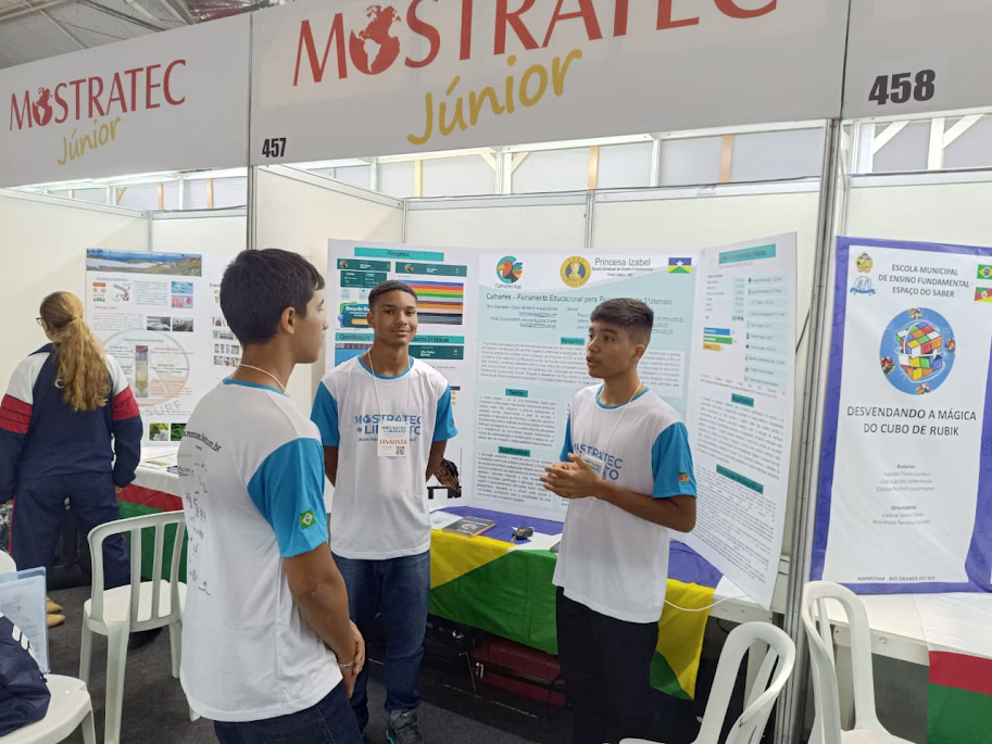 Estudantes representam Rondônia em feira internacional de ciência no Rio Grande do Sul