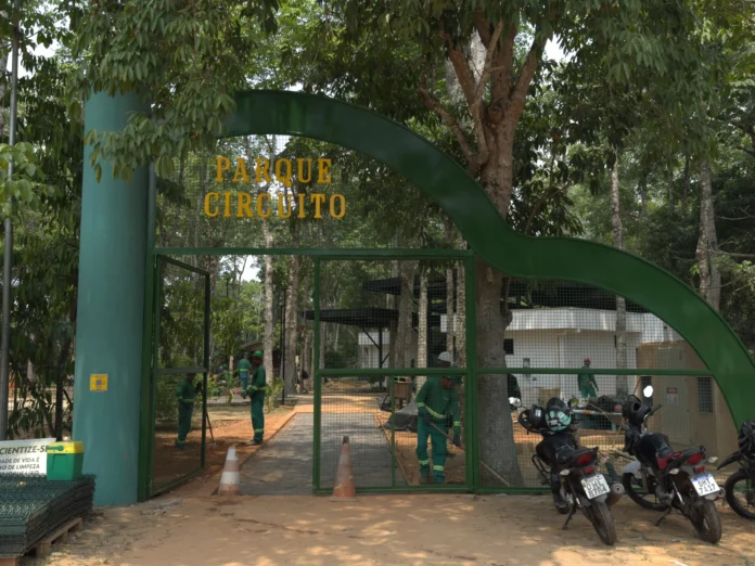 Parque Circuito é reinaugurado com fonte interativa, playground e novos espaços de lazer em Porto Velho