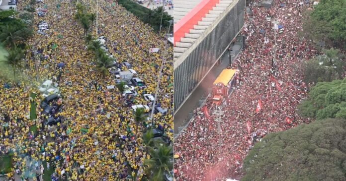 Flávio e Lula reúnem multidões e demonstram força na reta final do 2º turno
