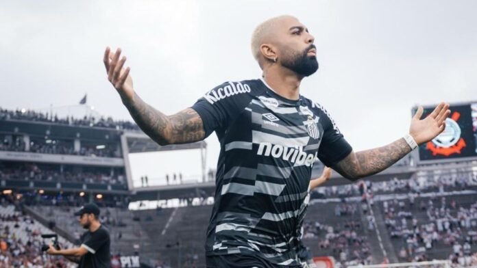 Gabigol bate recorde pessoal de aproveitamento em empréstimo pelo Santos