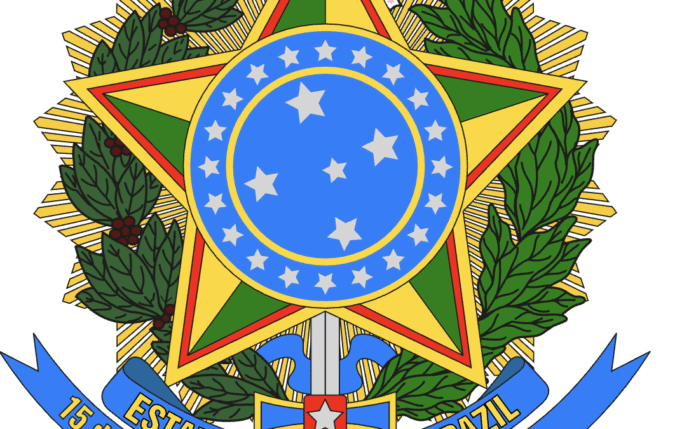 “Estados Unidos do Brazil”: manifesto de Flávio tem brasão errado