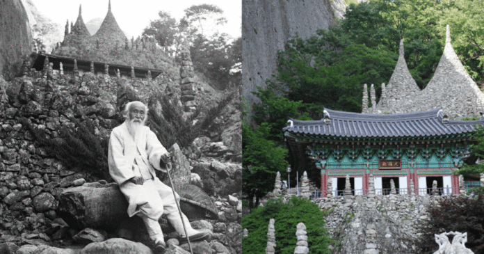 De pedrinha em pedrinha, coreano construiu mais de 80 pilhas de até 15 metros de altura; trabalho de 30 anos foi inspirado por “revelação divina”