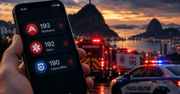 Telefones de emergência ficam fora do ar no RJ por quase 40 minutos