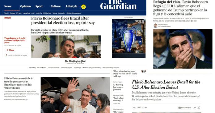 EUA virou “refúgio dos Bolsonaro” após fuga de Flávio, diz imprensa global
