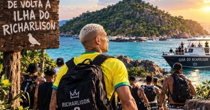 Richarlison provoca Flávio Bolsonaro após eleições: “Ninguém na ilha?”