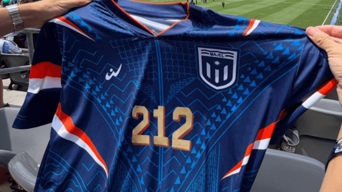 “212”: Ilhas Marshall lançam uniforme em campanha por vaga na Fifa