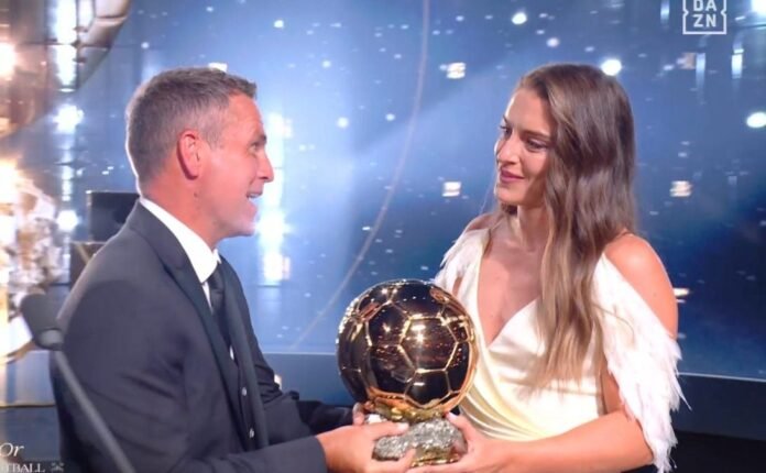 Alexia Putellas ganha Bola de Ouro feminina pela 3ª vez