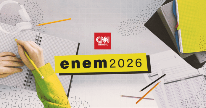 Enem 2026: CNN Brasil fará live com correção da prova em tempo real