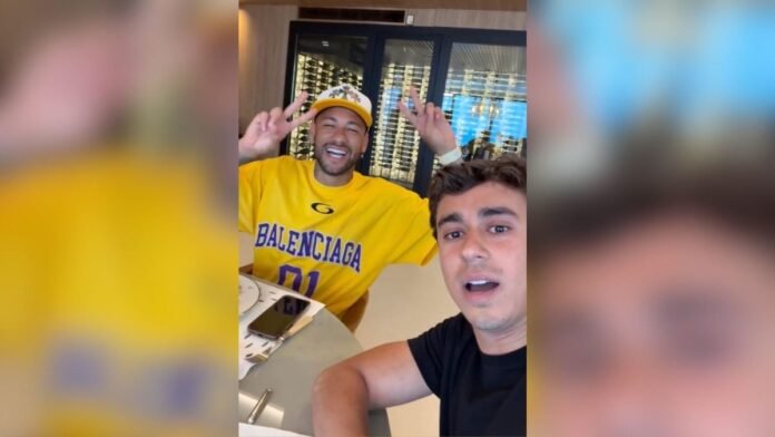 Nikolas publica vídeo com Neymar fazendo referência ao 22 de Flávio