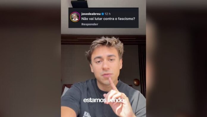 Nikolas critica pressão da esquerda a famosos para manifestar o voto