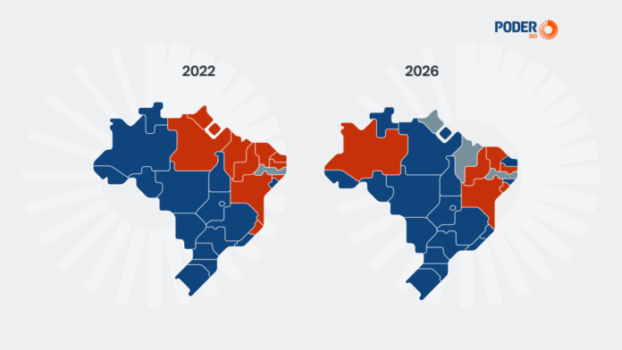 Direita deve ir de 15 para 18 Estados sob seu comando em 2027