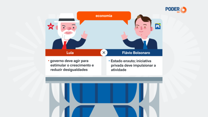 Saiba o que Lula e Flávio Bolsonaro propõe para a economia