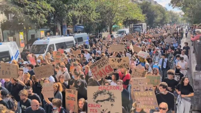 Protestos reúnem multidões em ruas de países da Europa